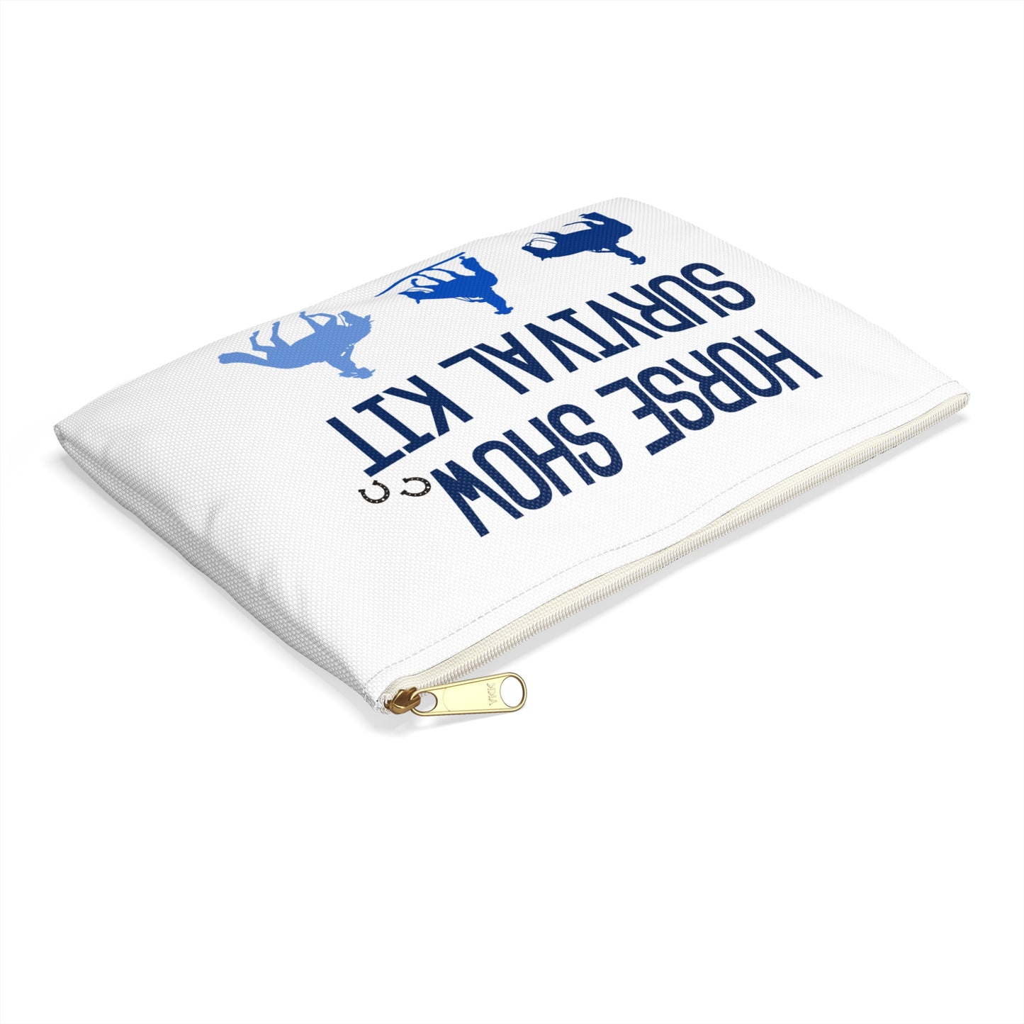 Western Horse Show Survival Kit Zipper Pouch