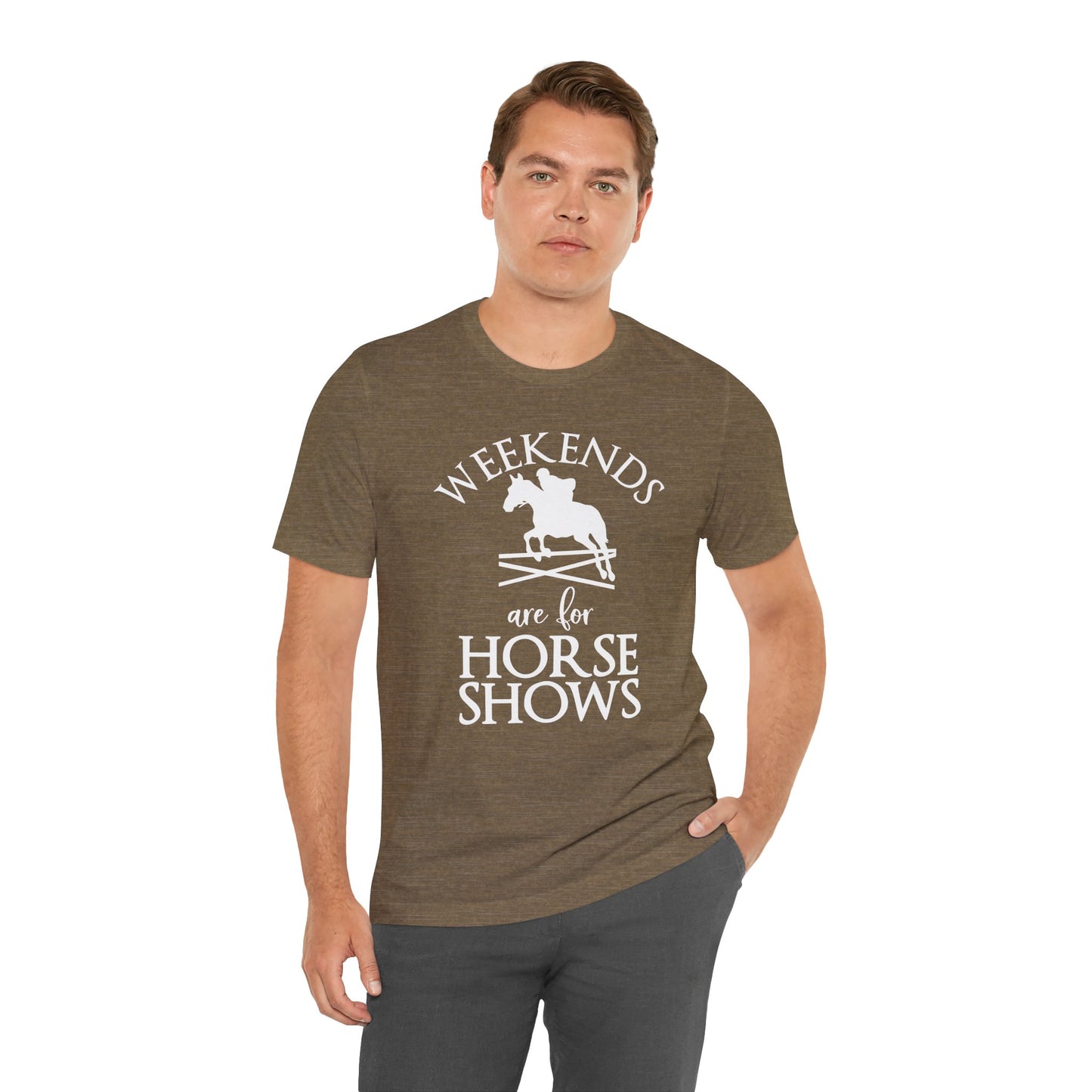 Weekends Are for Horse Shows Shirt (Adult)