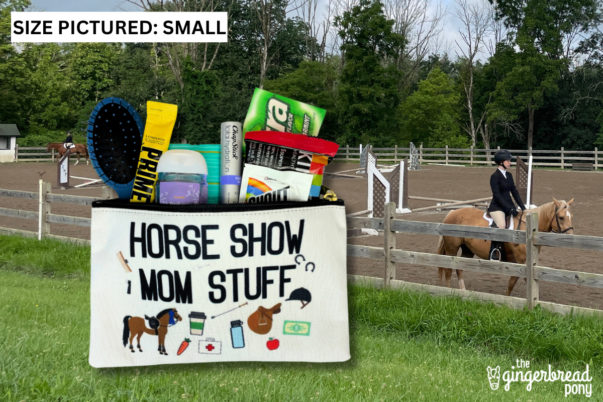 In My Horse Show Era Theme Zipper Pouch Bag