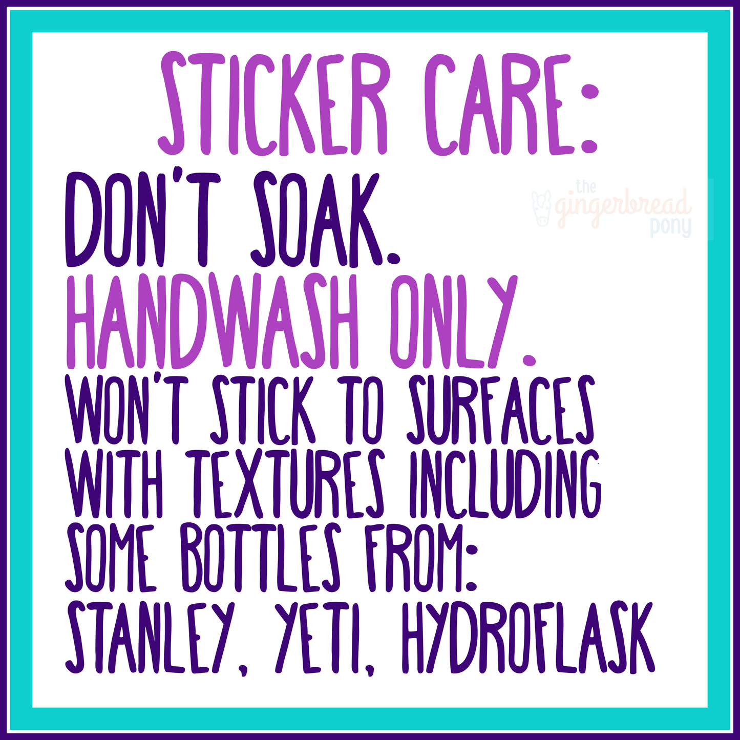 Swiftie Horse Stickers 4-Pack