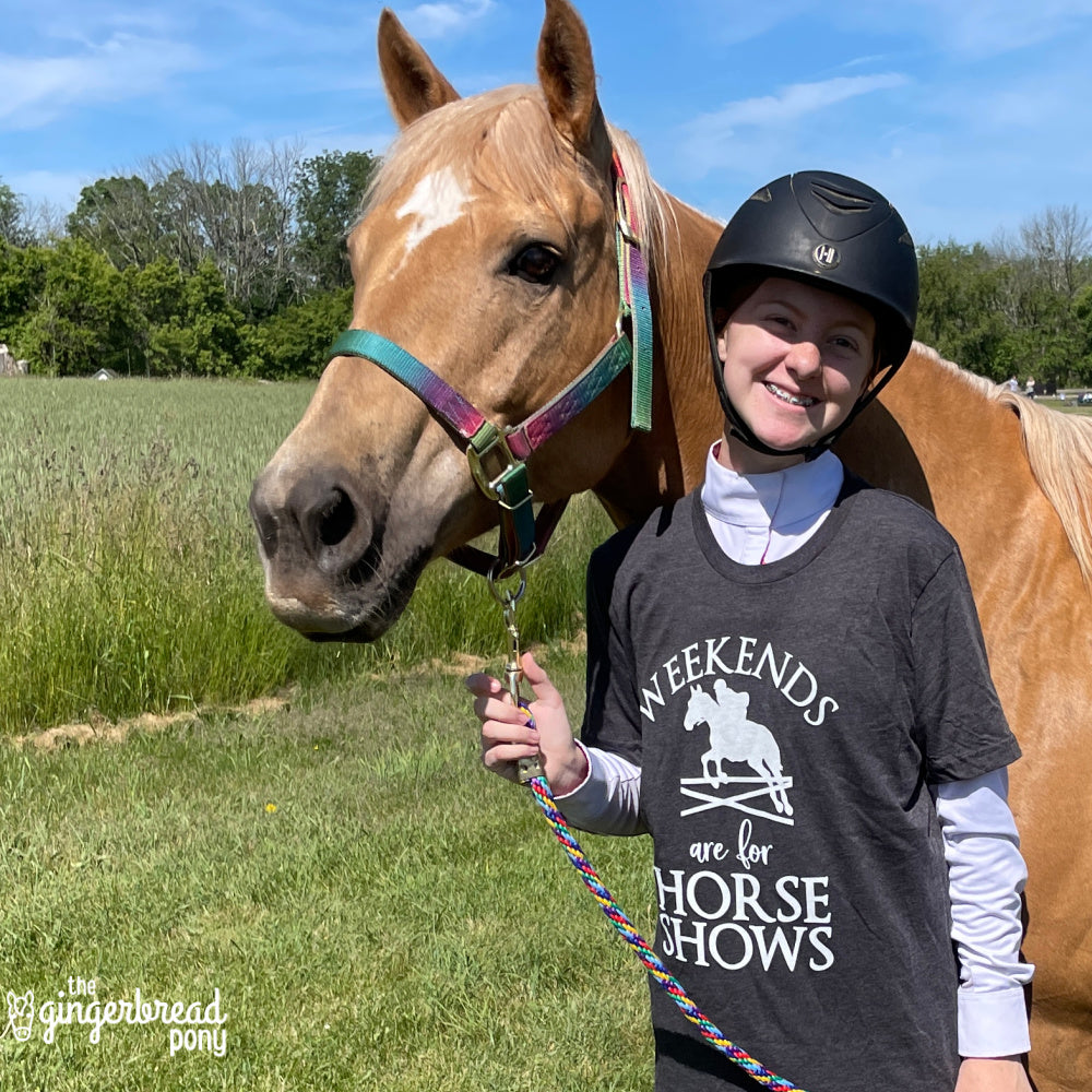 Weekends Are for Horse Shows Shirt (Adult)
