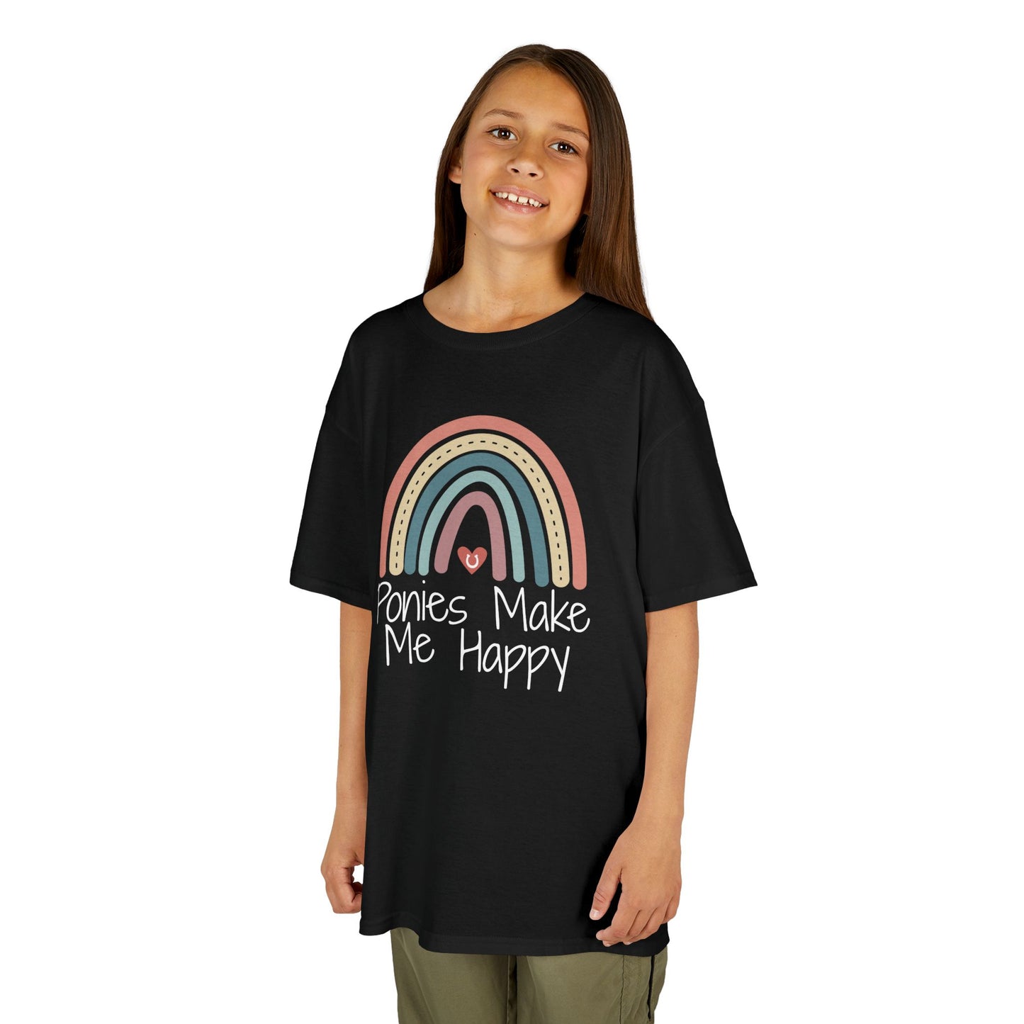 Ponies Make Me Happy Shirt (Youth)