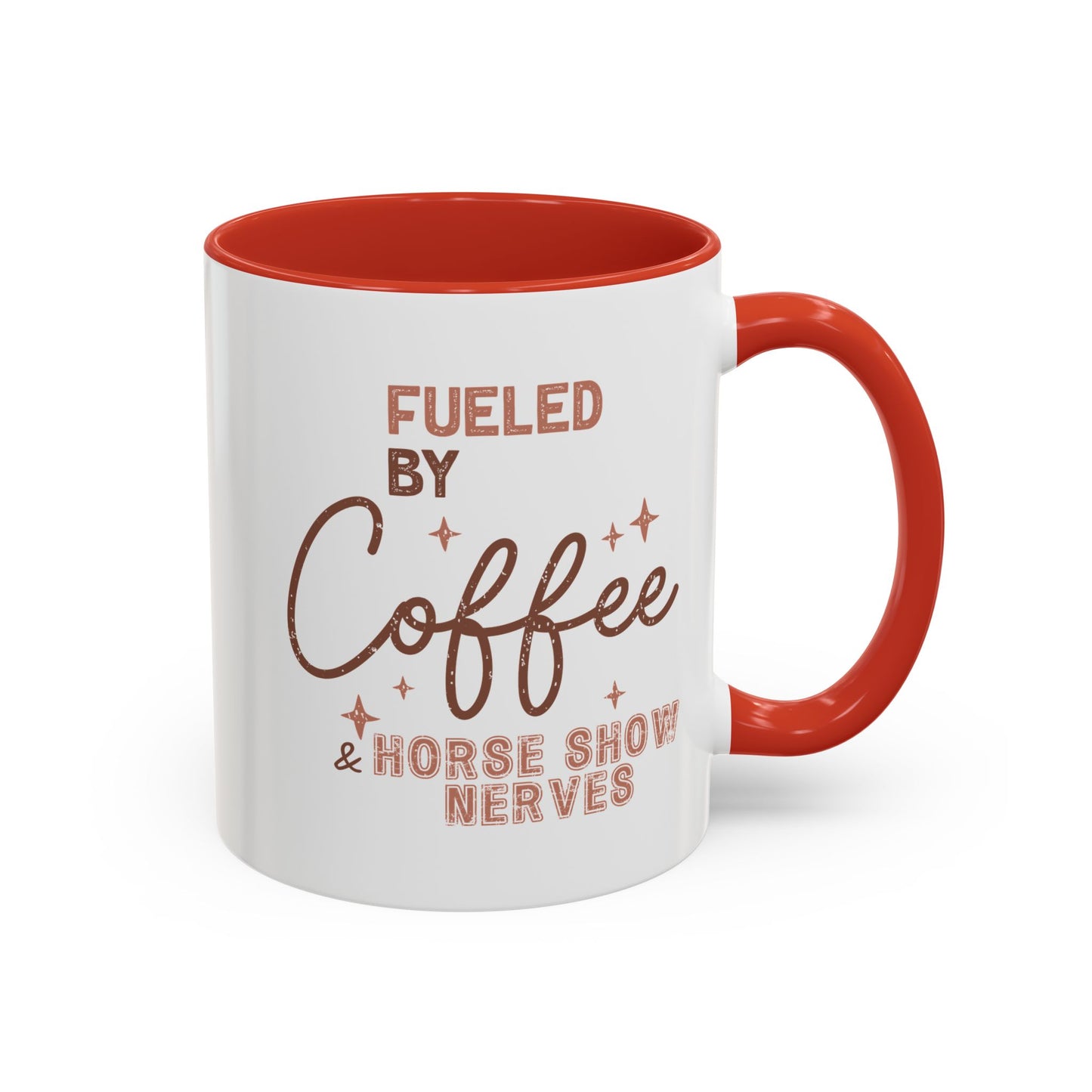 Fueled by Coffee and Horse Show Nerves Ceramic Mug