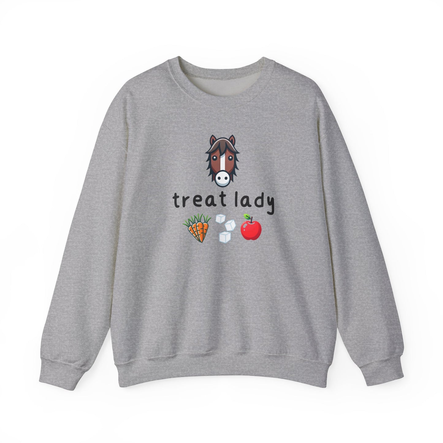 Treat Lady Horse Themed Sweatshirt