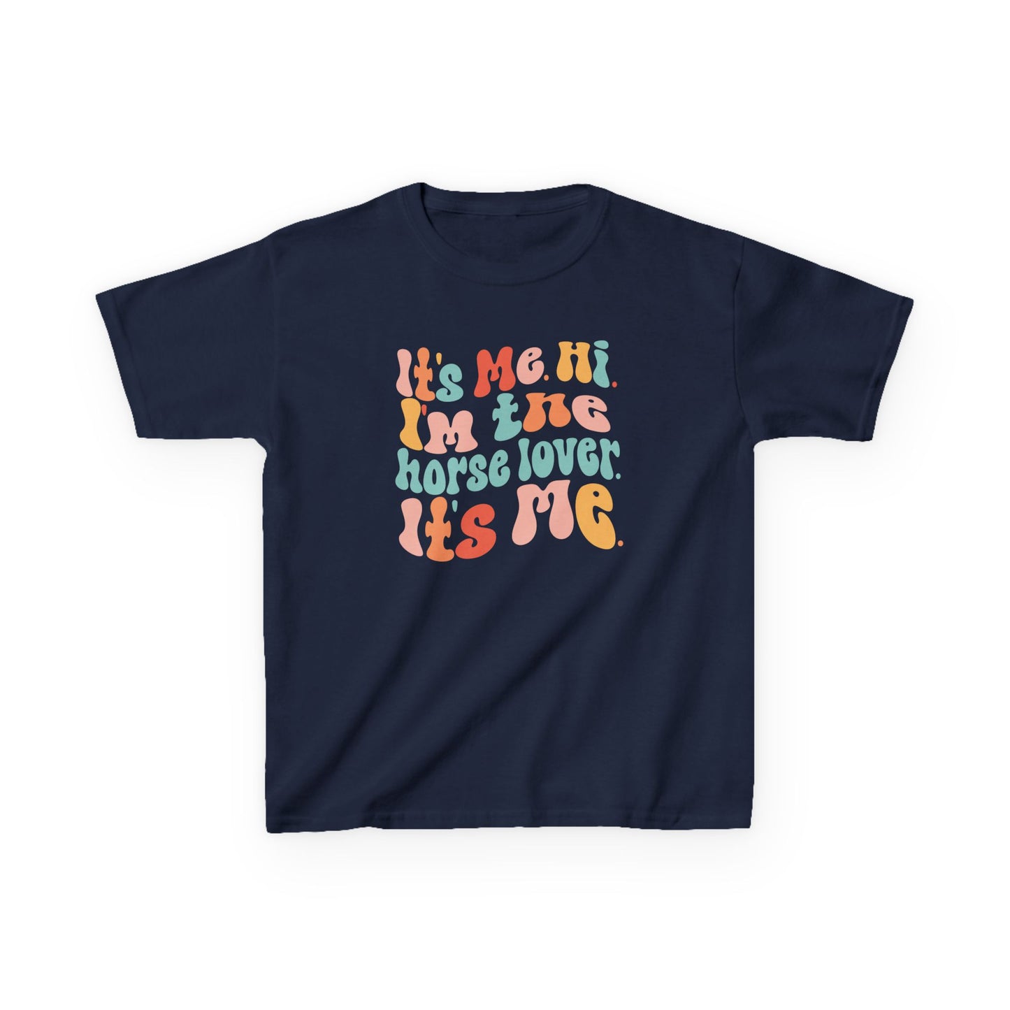 It's Me Hi I'm the HORSE LOVER Shirt (Youth)