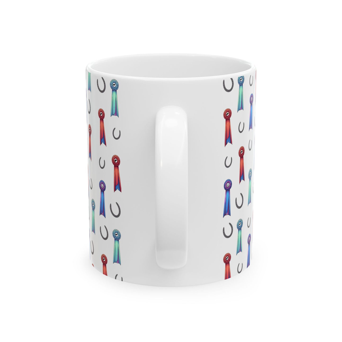 Horse Show Ribbon Themed Mug