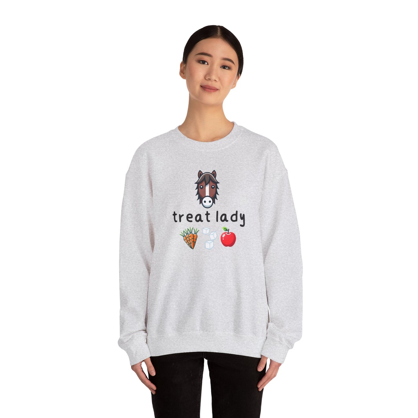 Treat Lady Horse Themed Sweatshirt