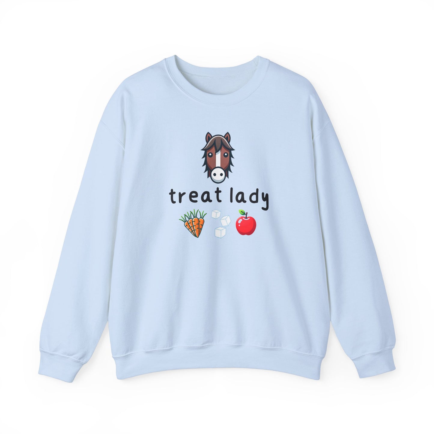 Treat Lady Horse Themed Sweatshirt