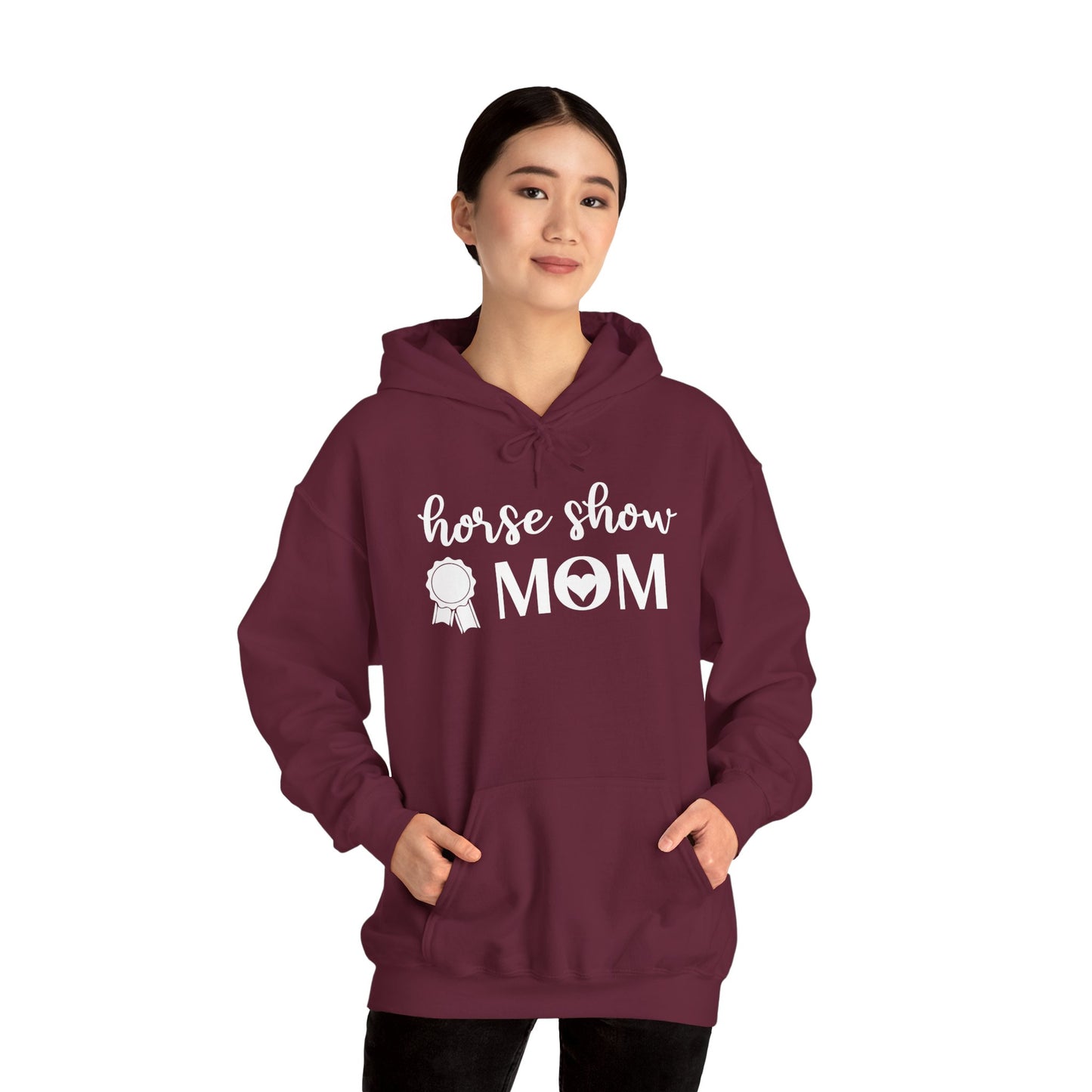 Horse Show Mom Equestrian Hoodie Sweatshirt