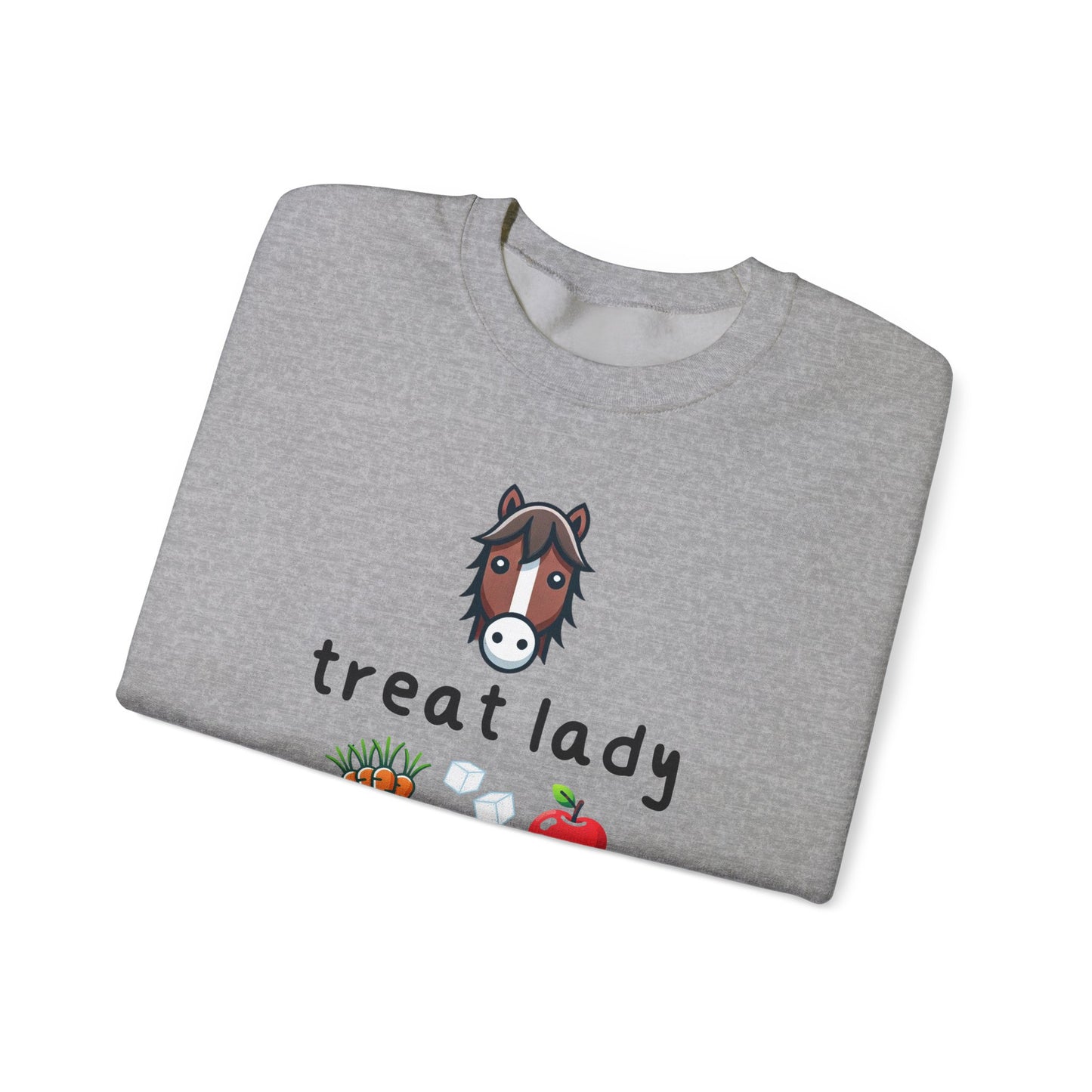 Treat Lady Horse Themed Sweatshirt