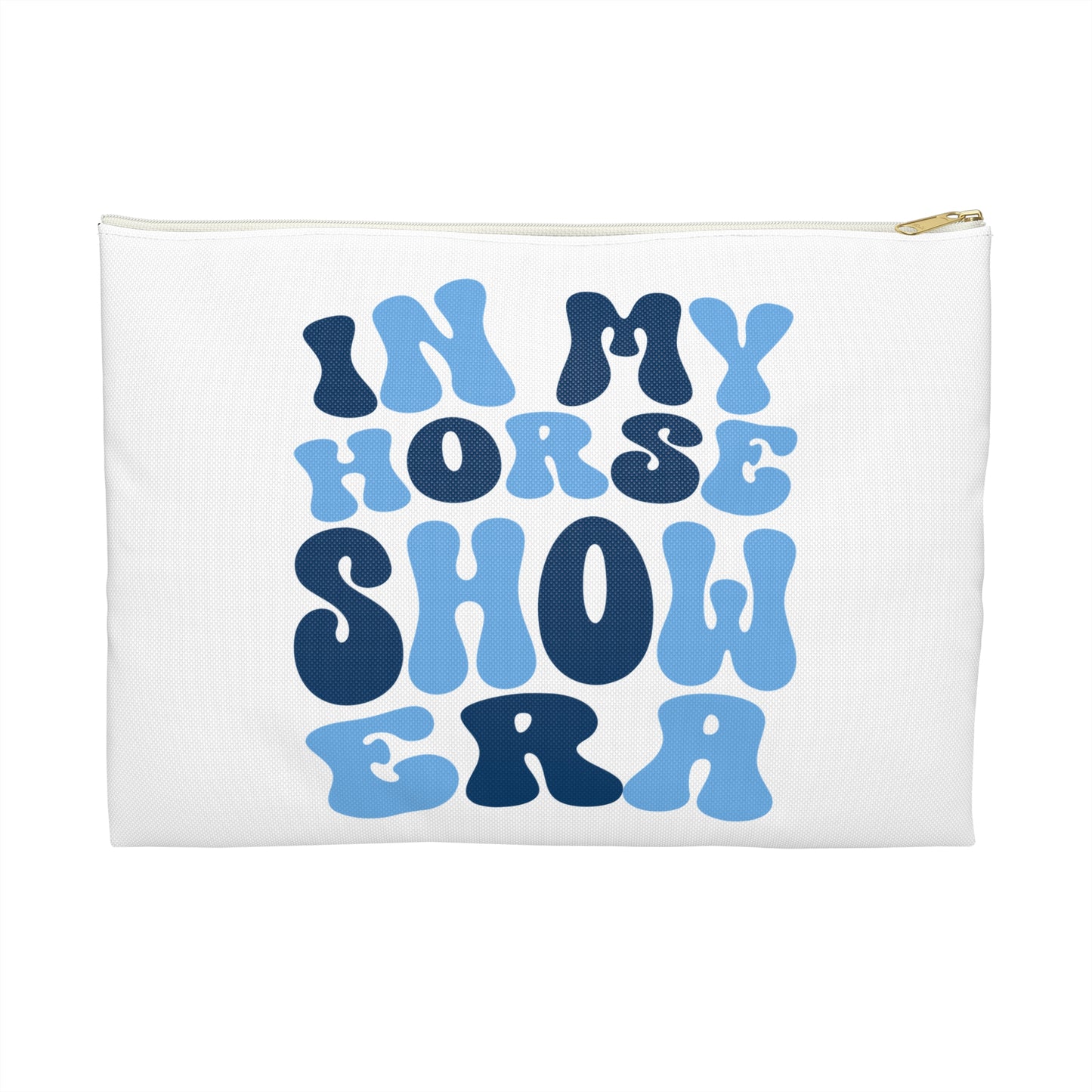 In My Horse Show Era Theme Zipper Pouch Bag