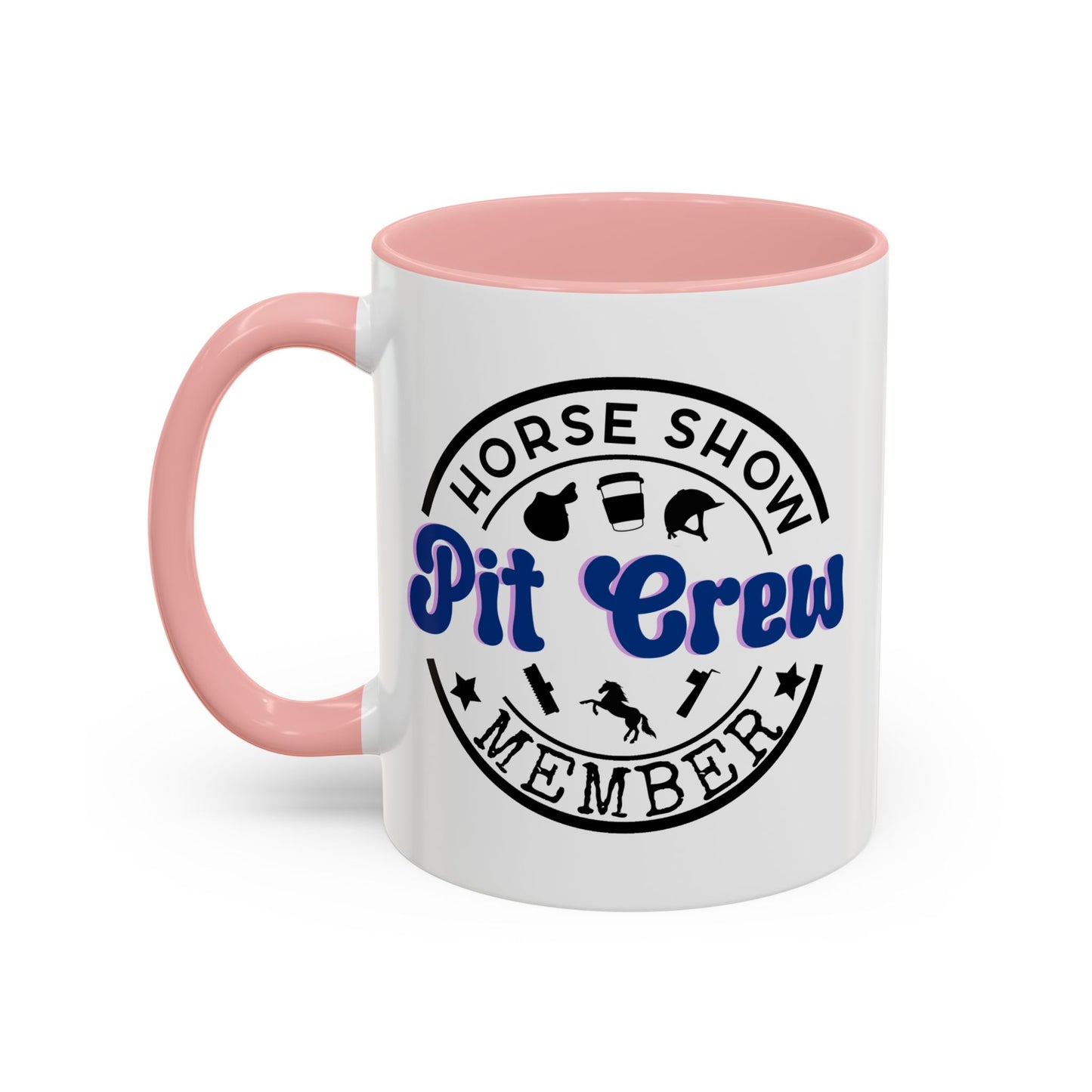 Horse Show Pit Crew Ceramic Mug