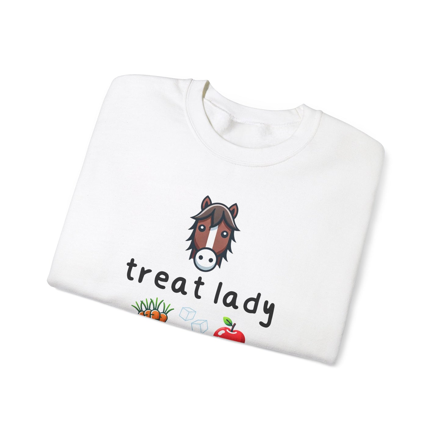 Treat Lady Horse Themed Sweatshirt