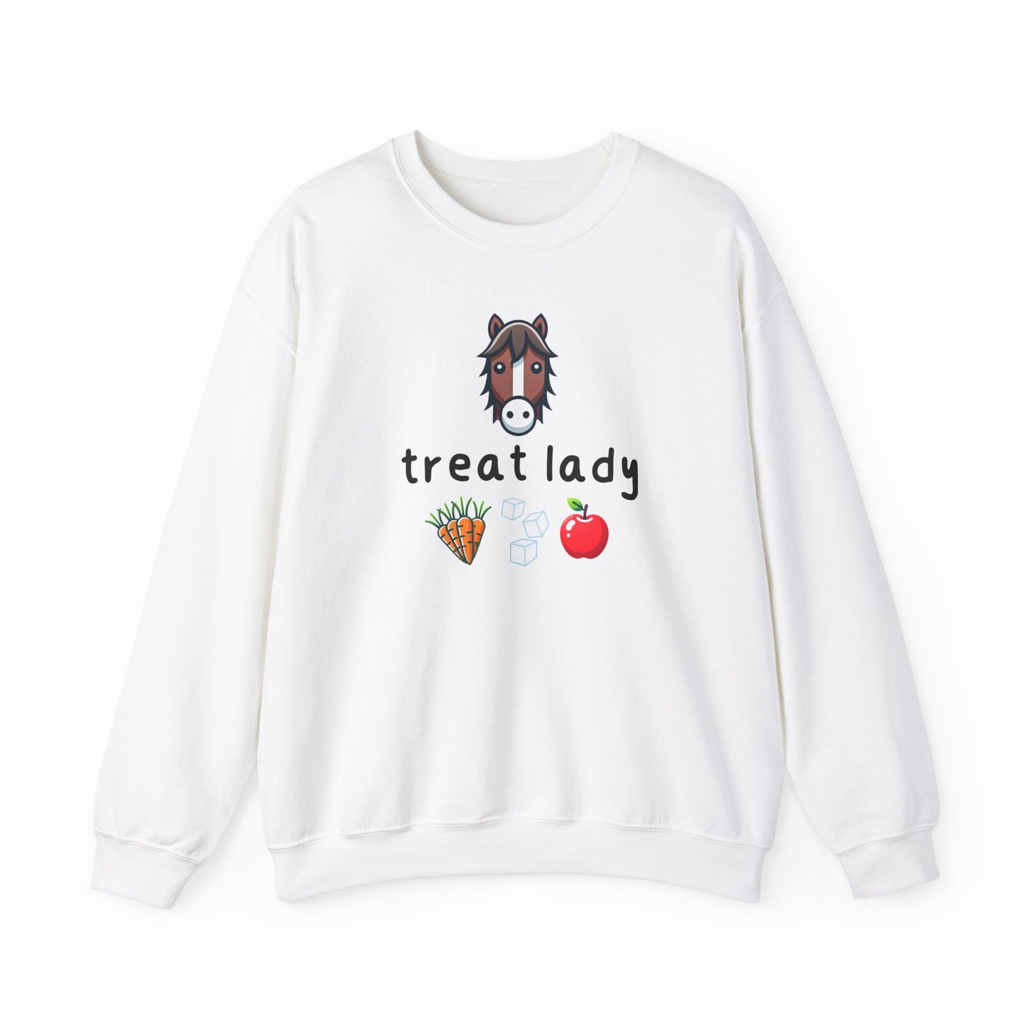 Treat Lady Horse Themed Sweatshirt