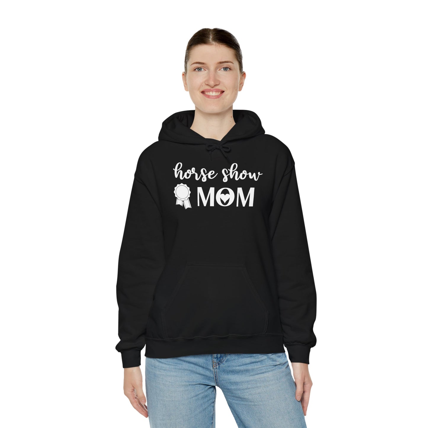 Horse Show Mom Equestrian Hoodie Sweatshirt