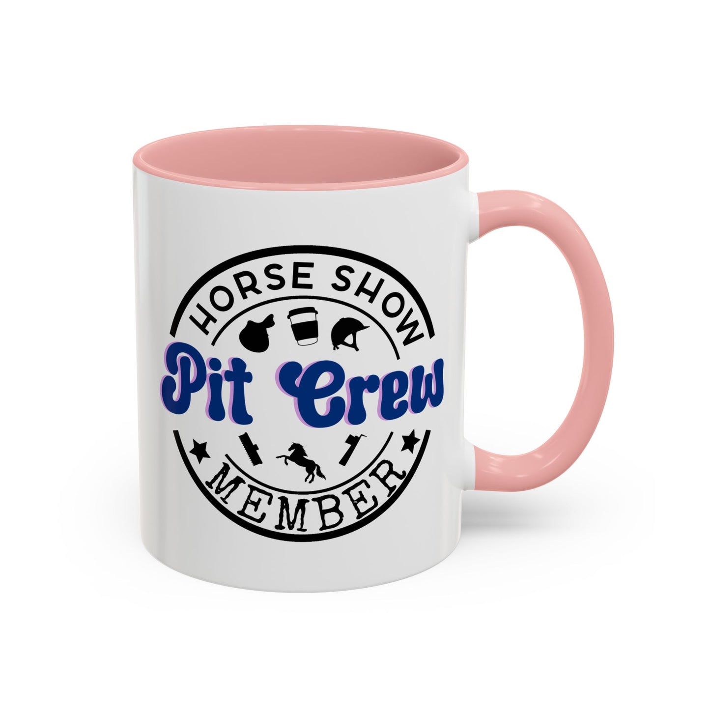 Horse Show Pit Crew Ceramic Mug