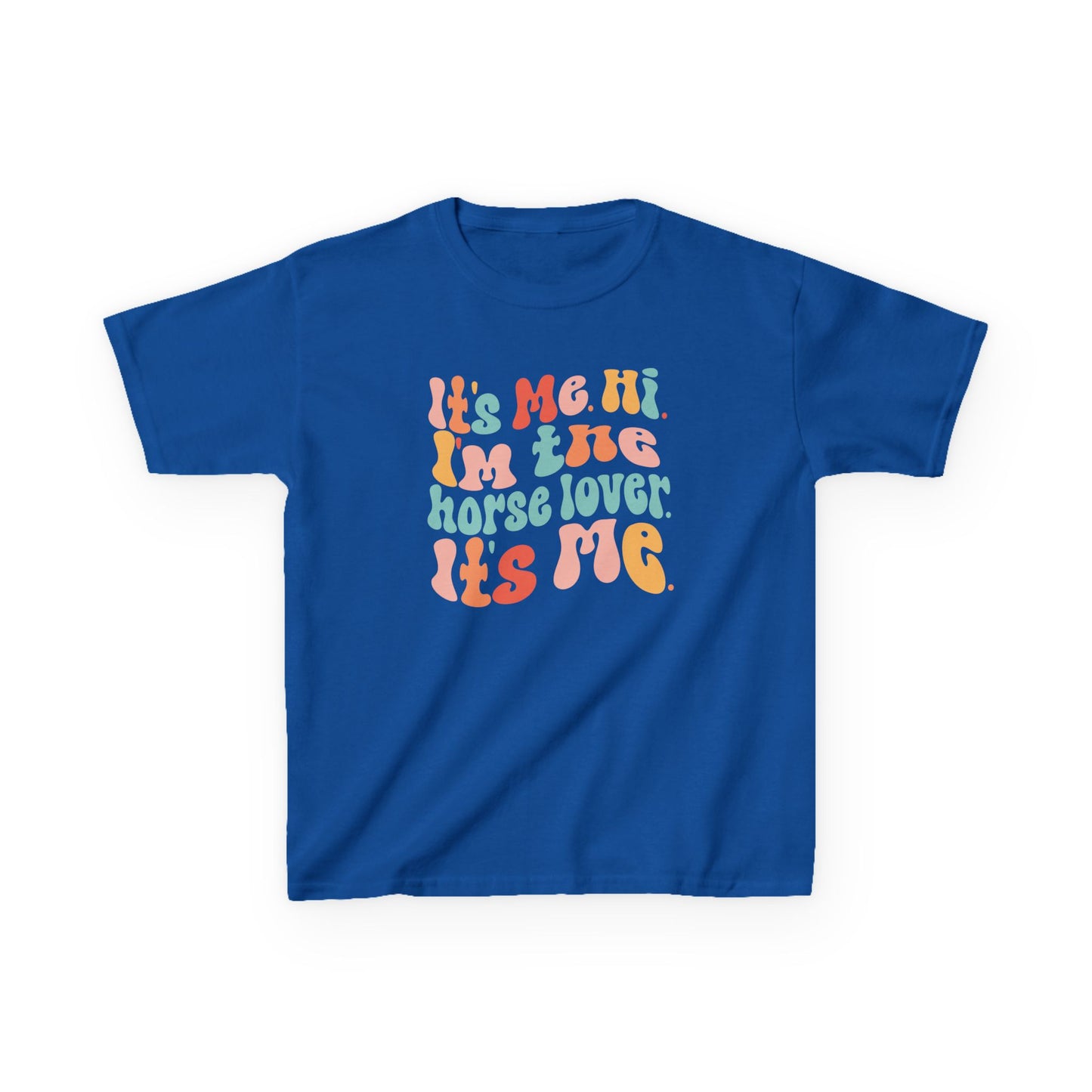 It's Me Hi I'm the HORSE LOVER Shirt (Youth)