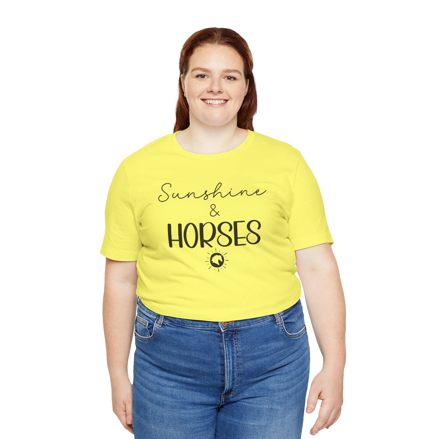 SUNSHINE and HORSES Shirt (Adult)