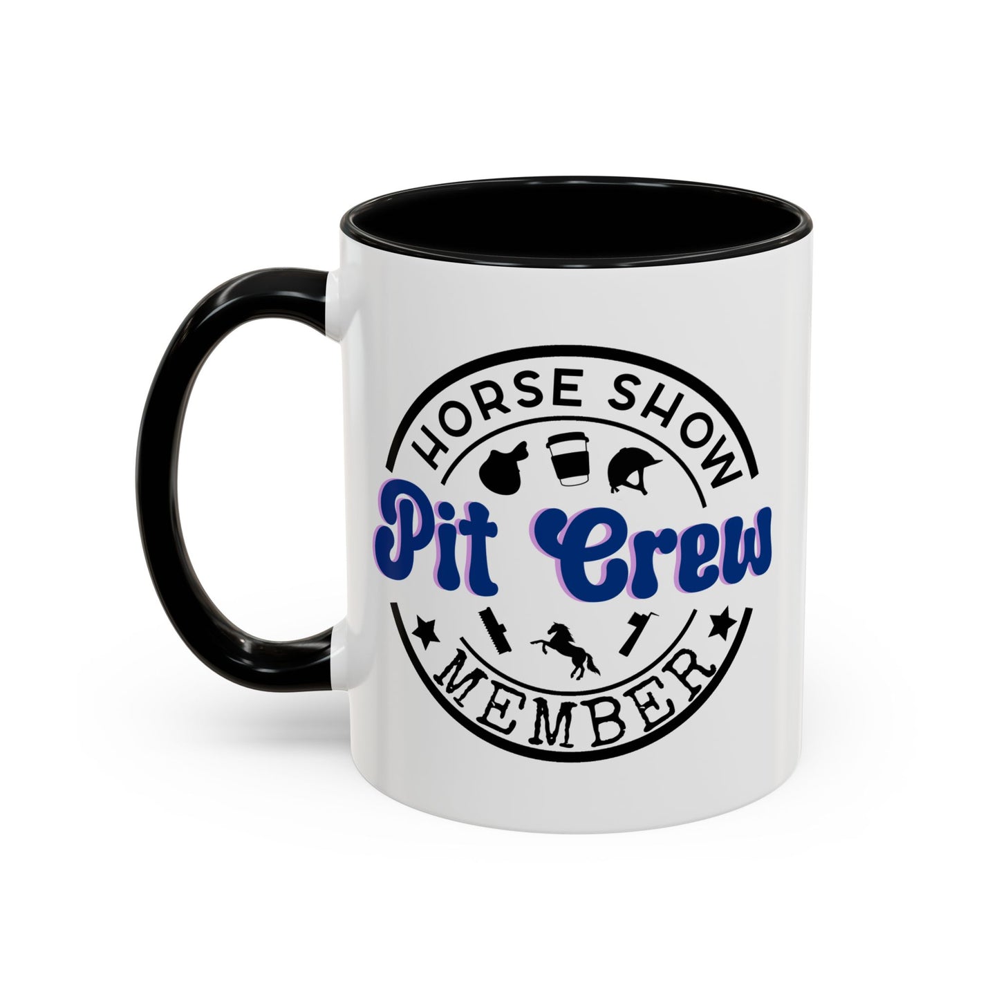 Horse Show Pit Crew Ceramic Mug